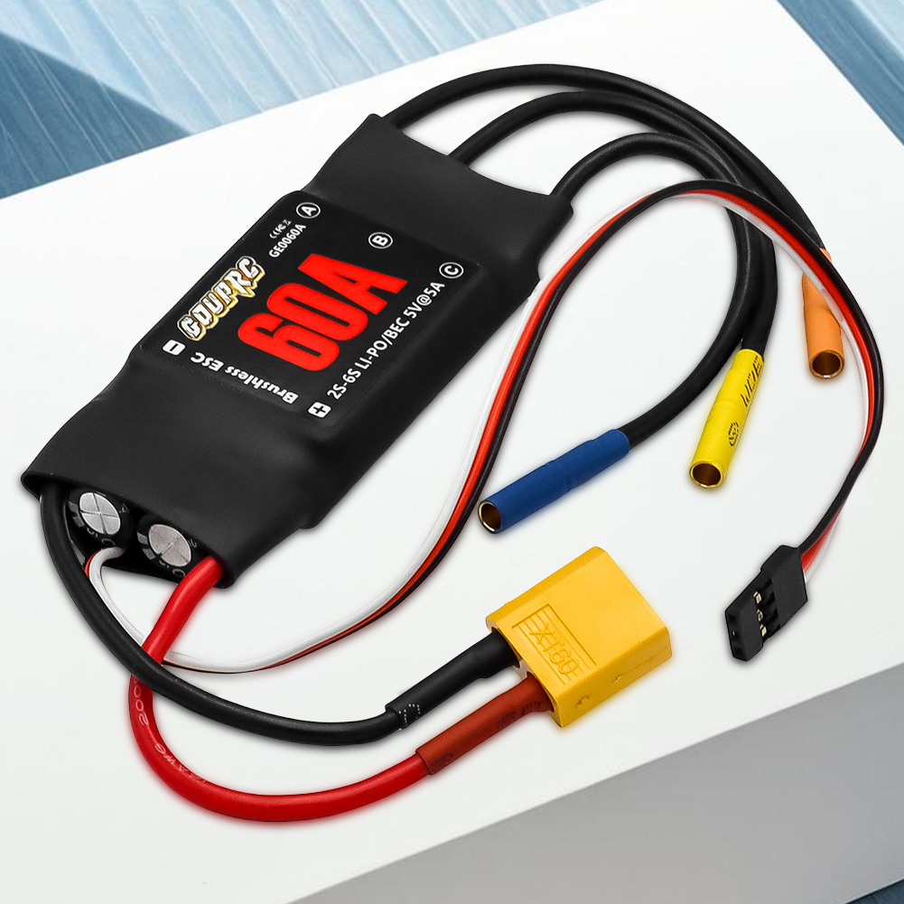 Rc Helicopter Electric - 60A elektronische snelheidsregelaar met 5V/7A BEC