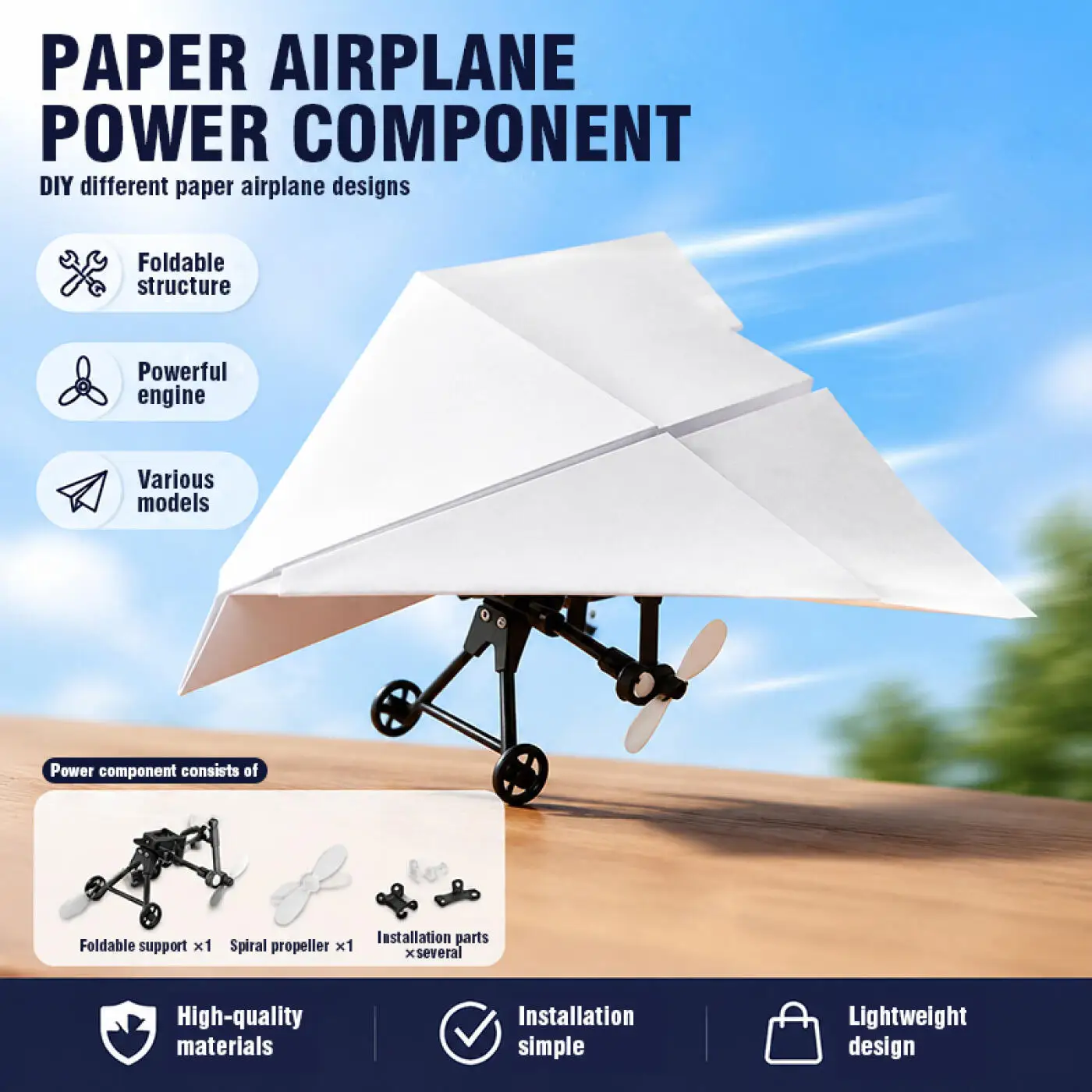 RC Papieren Vliegtuig DIY Vlie - Rc Helicopter Remote Control recensie en prijs