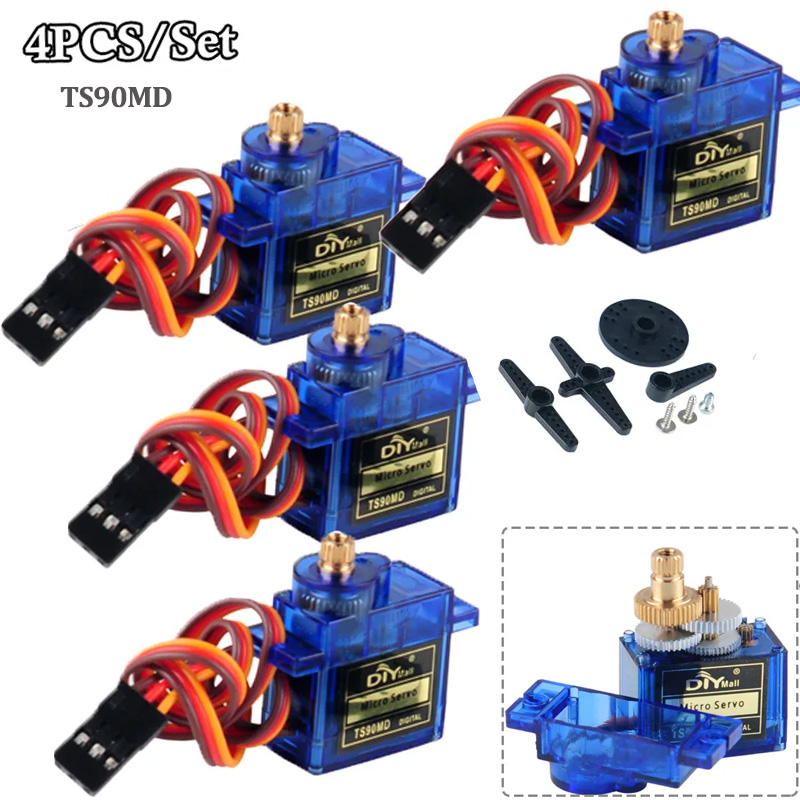 4 stuks TS90MD Micro Digitale  - Rc Helicopter Servo recensie en prijs