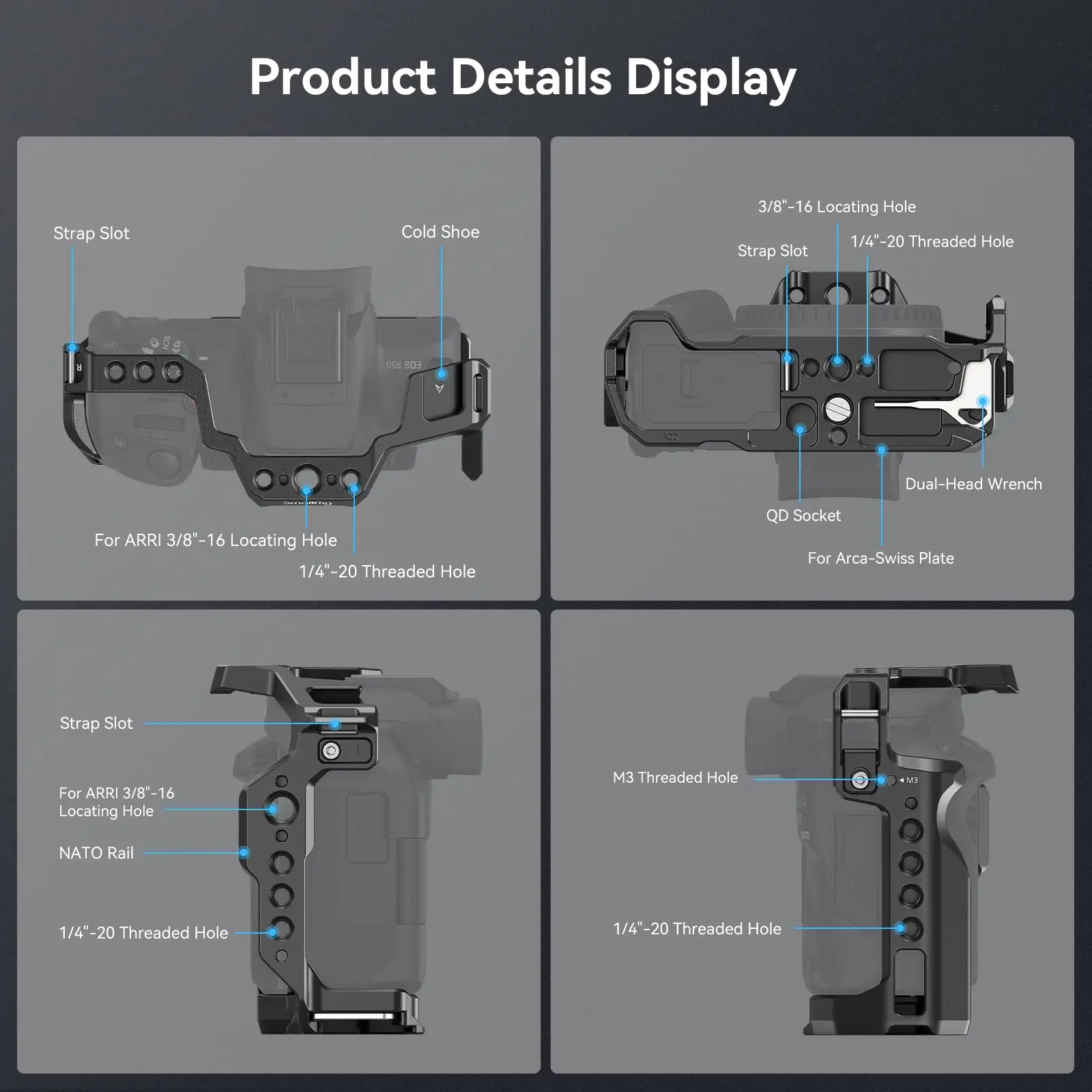 SmallRig 4214 Kooi voor Canon  - Canon Camera Eos R50 recensie en prijs