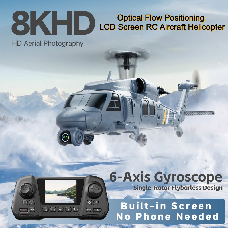 Militaire afstandsbedienbare h - Rc Helicopter Single Rotor recensie en prijs
