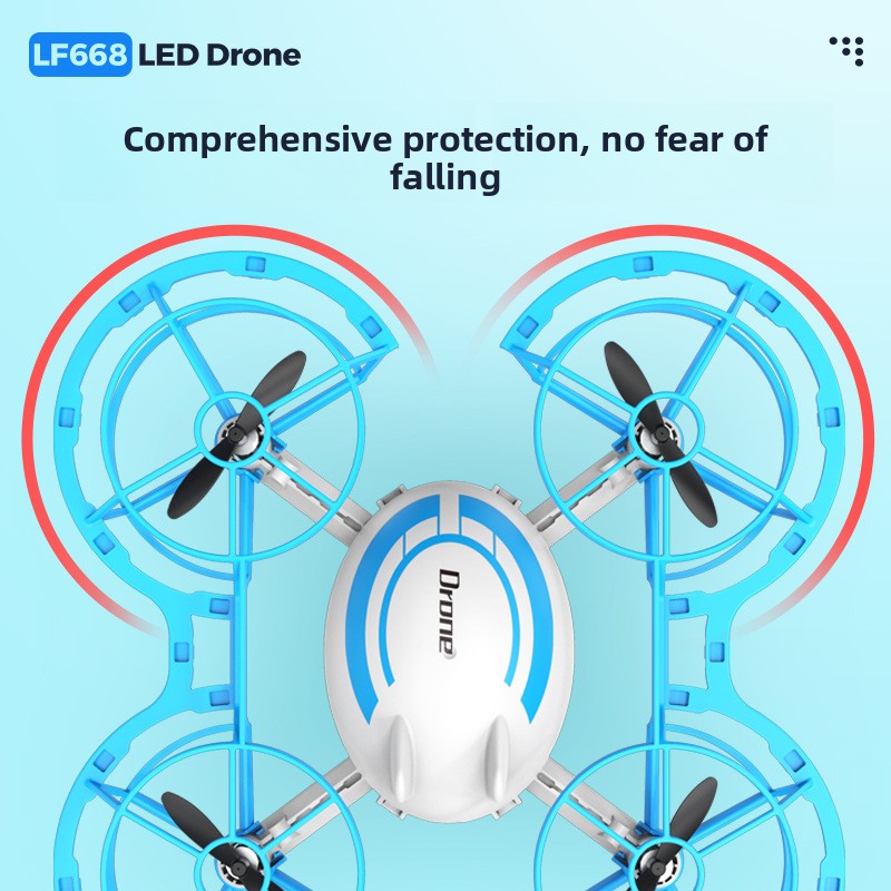 Mini RC Drone met LED-verlicht - Rc Helicopter Electric recensie en prijs